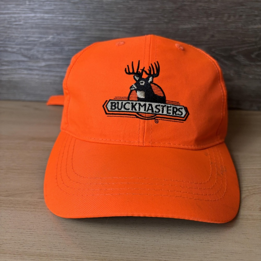 Buckmasters Hat Cap Strap Back Embroidered Deer Hunting Paramount Outdoors Mens